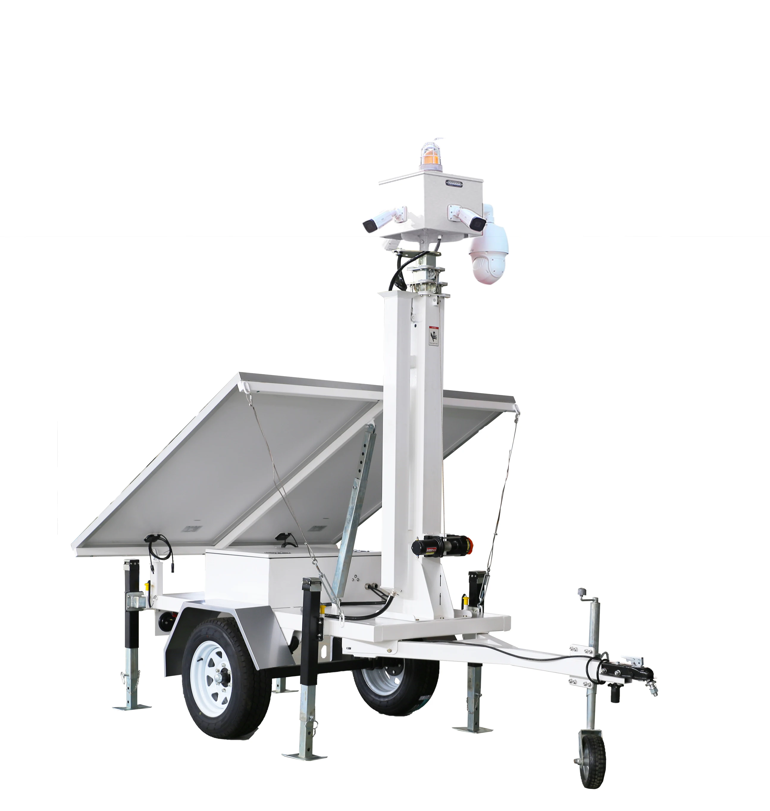 2024 Chinese Factory Mobile Solar Trailer Generator Portable Power Stations