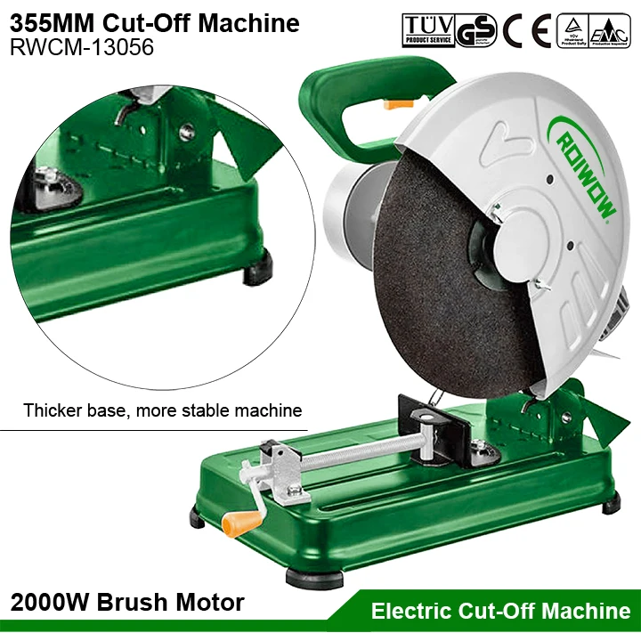 Sale 355MM 14" Electric Power Cut Off Saw Metal Cutting Machinery Small Cutoff Saws Tools Electric Metal Cut Off Machines 2000W