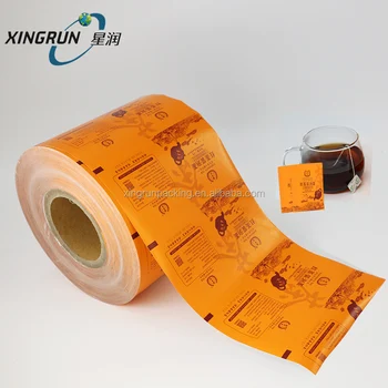 Custom Printed PET PE Aluminum Barrier Film Roll Laminated Film Packaging Material Composite Film for tea/coffee