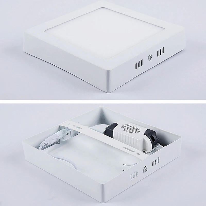 China Round square Led Ceiling Lamp Factory for Balcony Washroom 12w 18w 20w 30w Motion Sensor Surface Mounted Led Ceiling Light