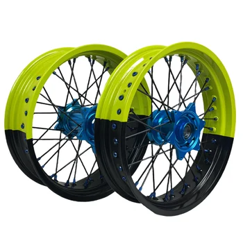 Hot selling High quality Fit TM Supermoto Wheels17*3.0 17*5.0 Rims 7075 Aluminum alloy 7075
