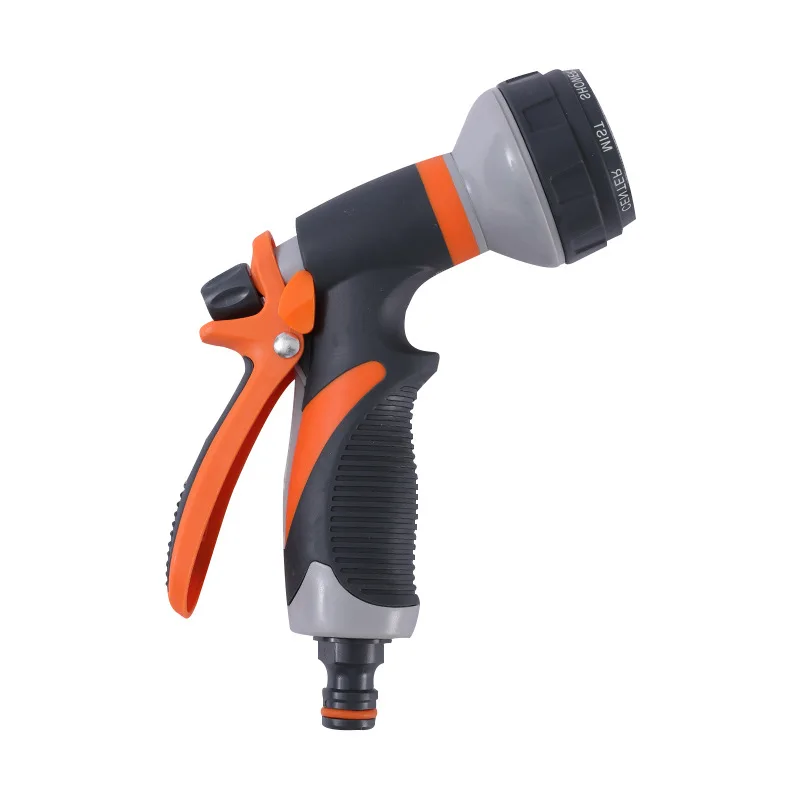 Adjustable Plastic Garden Water Hose Equipped With Multi Modes Handheld Nozzle Sprayer For Yard Irrigation
_voghion.com