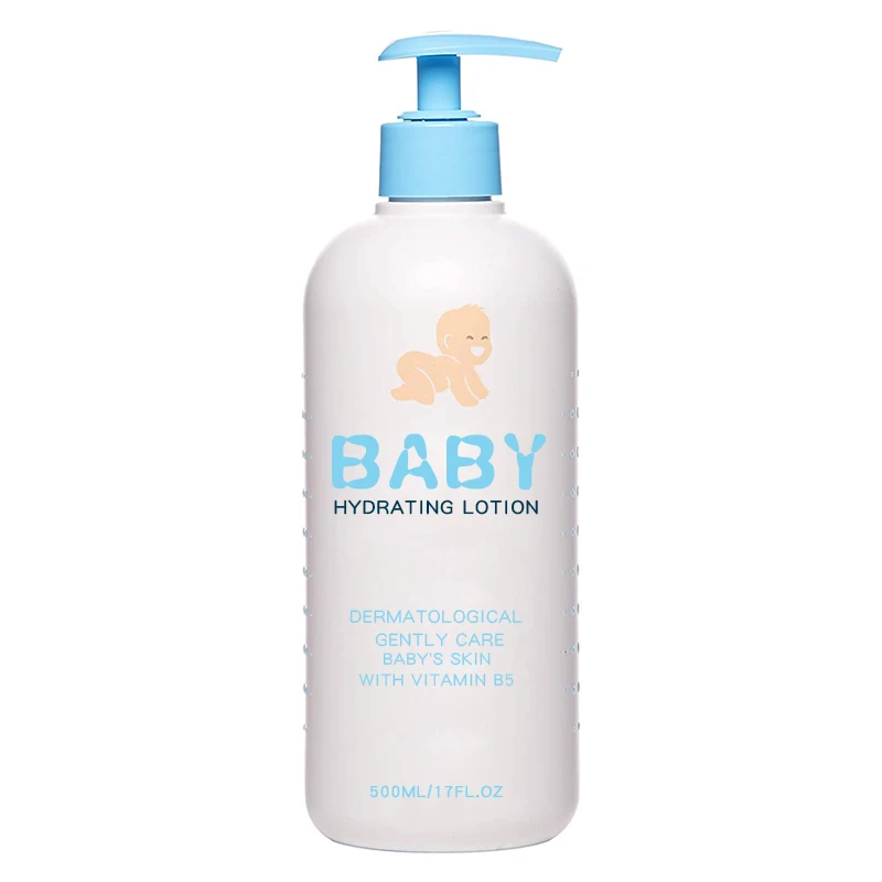 Индивидуальная этикетка, профессиональный уход за кожей, 500 мл, питательный и успокаивающий детский лосьон с витамином в5, оптовая цена от производителя