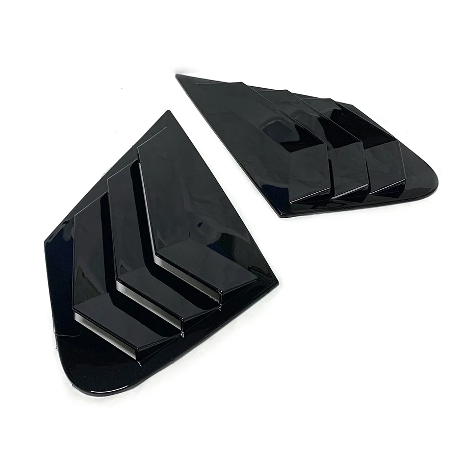 product sporty car rear side window louvers for kia k5 optima 2016 2019 exterior accessories air vent scoop shades cover trim blinds-9