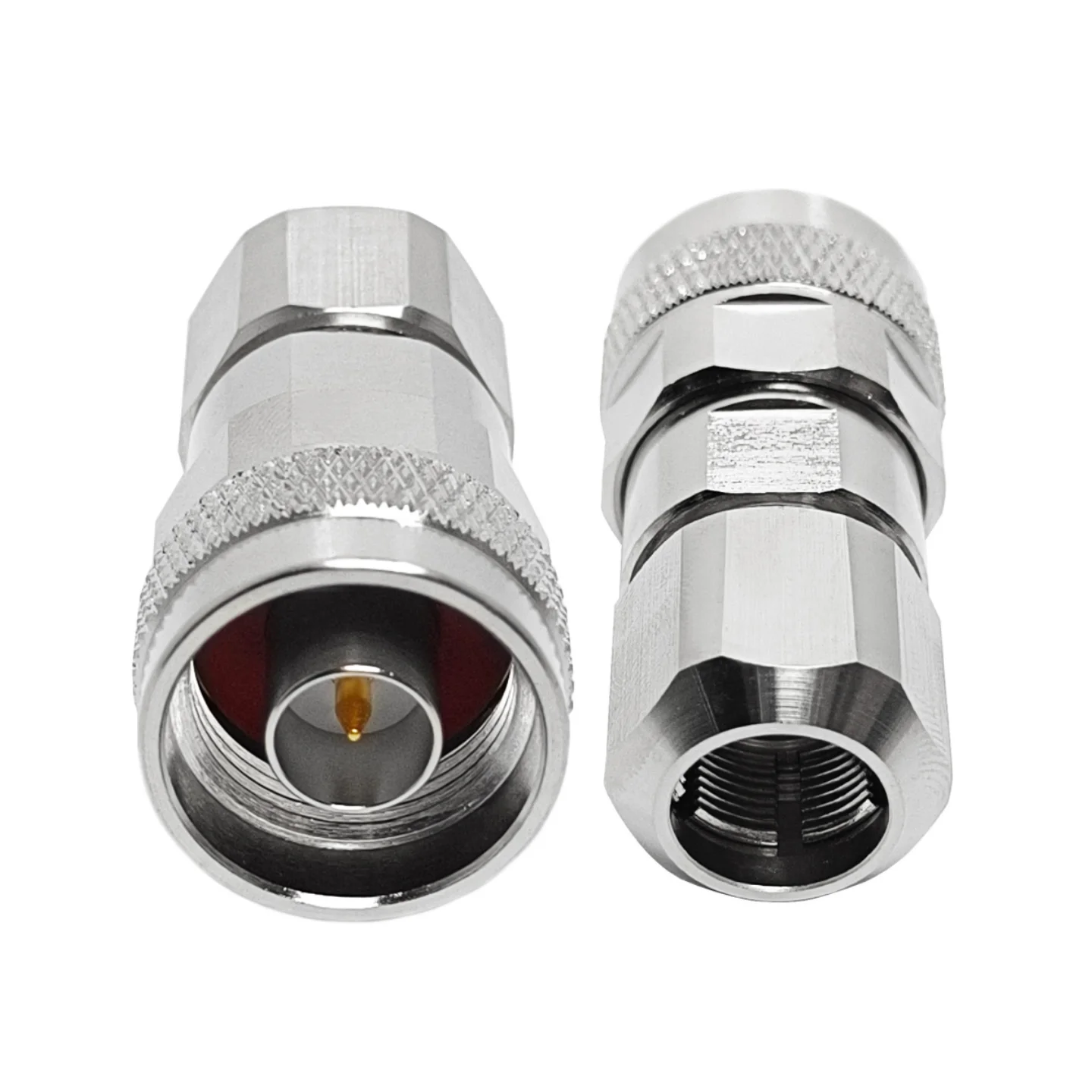 Factory 50 Ohm N Type Male Plug Clamp Mounting Screw for RG8 LMR400 CNT400 H1000 Cable Coaxial RF Coax Connectors in Stock