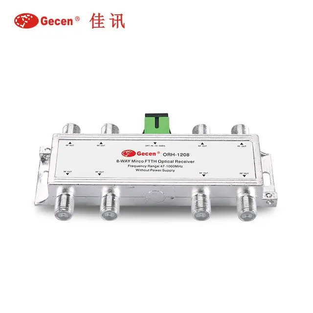 CATV 8 way optical receiver ftth optical node
