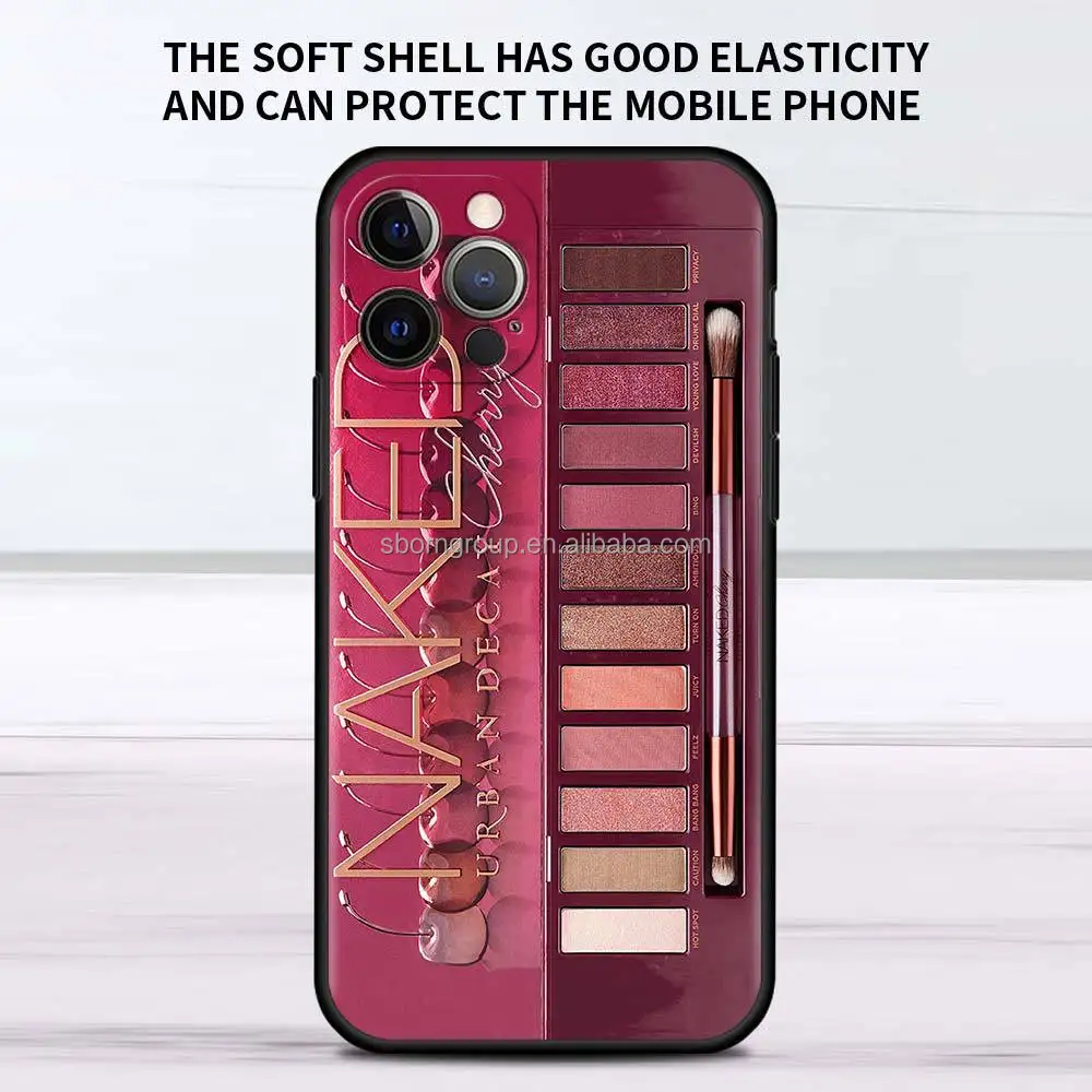 Beauty Make up Eye-shadow Mobile Phone case for iPhone 13 14 15 Pro Max Funny Case Customized Phone Cover Drop Shipping