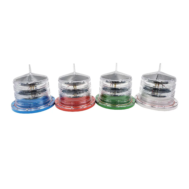 1-4NM Visual Range IALA Standard Integrated Solar  Marine Navigation Lantern/ Marine Beacon Lighting/solar Marine Buoy Lantern
