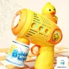 Pato + 1 botella de solución de burbujas