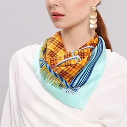 Fashion printed satin neck scarf silk mulberry silk scarf neck scarf silk women