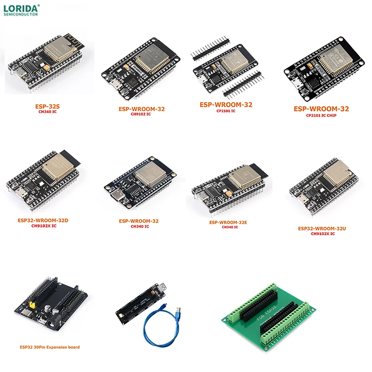 Lorida Esp32-wroom-32 Development Board Esp32 Module Smart Home Sim800l ...