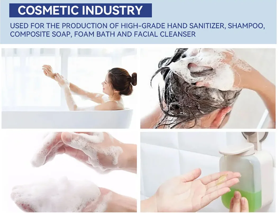 Factory  Price SLES AES  Detergent Grade Sodium Lauryl Ether Sulfate (SLES) N70 SLES 70% Surfactant for Hair Care Chemicals