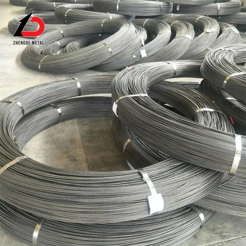 Prestressed Concrete Strand Wire 3.8mm 4mm 4.8mm 5.0mm 6mm 7mm Spiral Ribbed High Carbon Tension PC Steel Wire