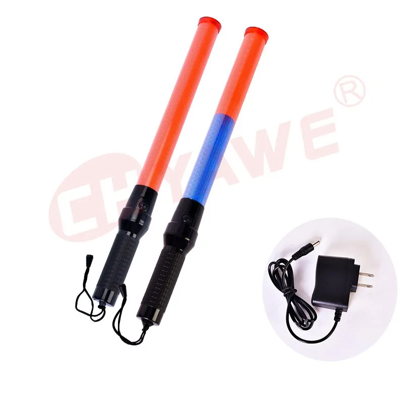 Torch Light 54cm Battery Type High Visible Traffic Safety Baton Light