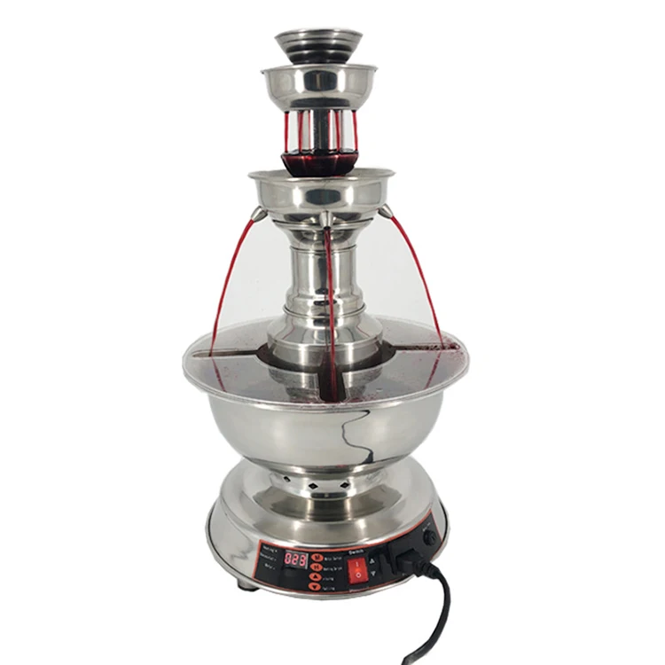 Chocolate Melting and Heating Machine Chocolate Fondue Fountain Chocolate Fountain Machine - Image 3