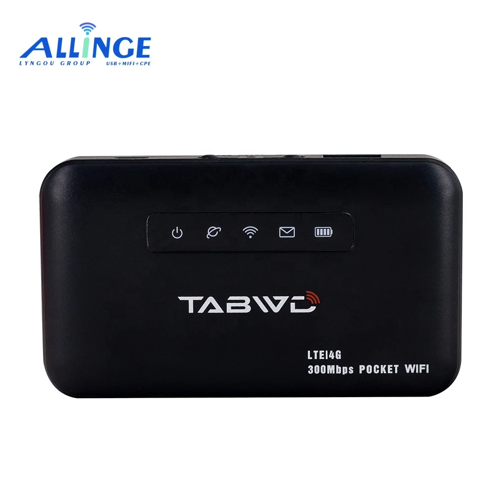 ALLINGE SDS1672 Unlocked Cheap Mini Wireless Router Mobile 4G Lte Wifi Hotspot With SIM Card Slot and SD Card