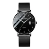 L-8012 black shell black mesh belt