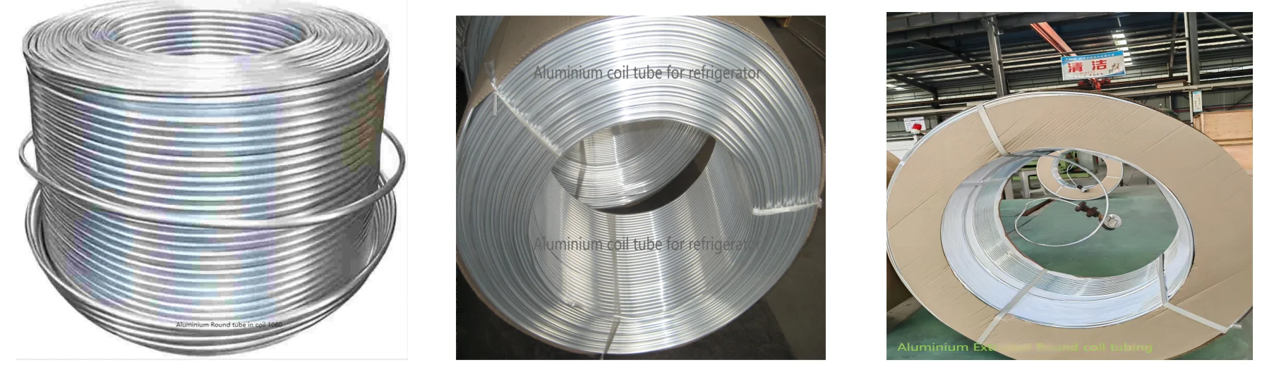 1060 Aluminium Tubing In Coil For Evaporator China Manufacturer