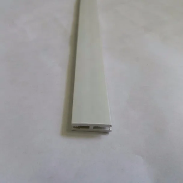 H-Shape PVC Plastic Profile for 2mm Thickness Sheet