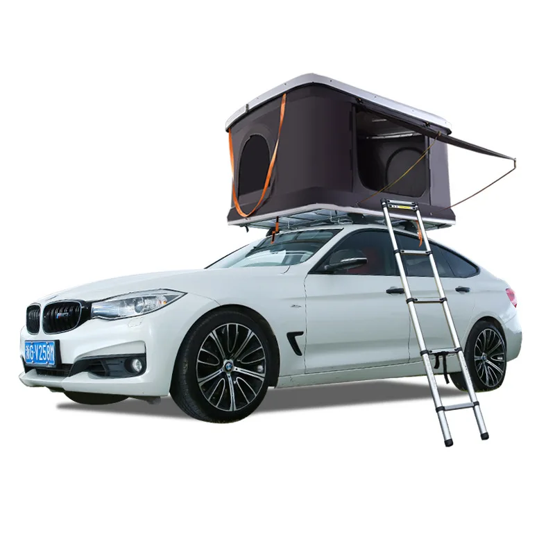  Casa de la tienda de techo totalmente automática al aire libre  auto-conducción Tour SUV Hard Top Car Camping aleación de aluminio carpa de  coche : Deportes y Actividades al Aire Libre