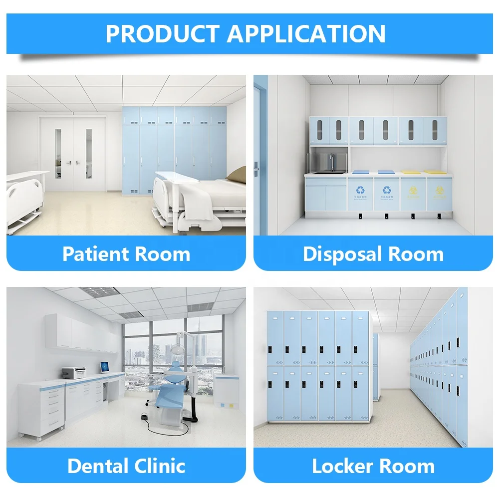 Healthcare Single Door Undercounter Cabinet 800mm for Pharmacy Storage with Reinforced Frame and Soft-Close Mechanism 3