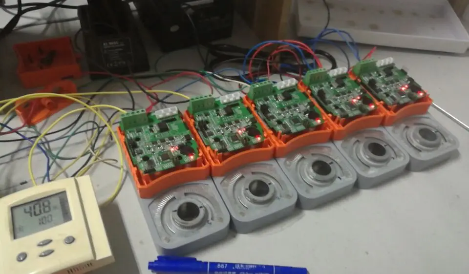 VAV Box Programmable Damper Actuator With ModBus Communication