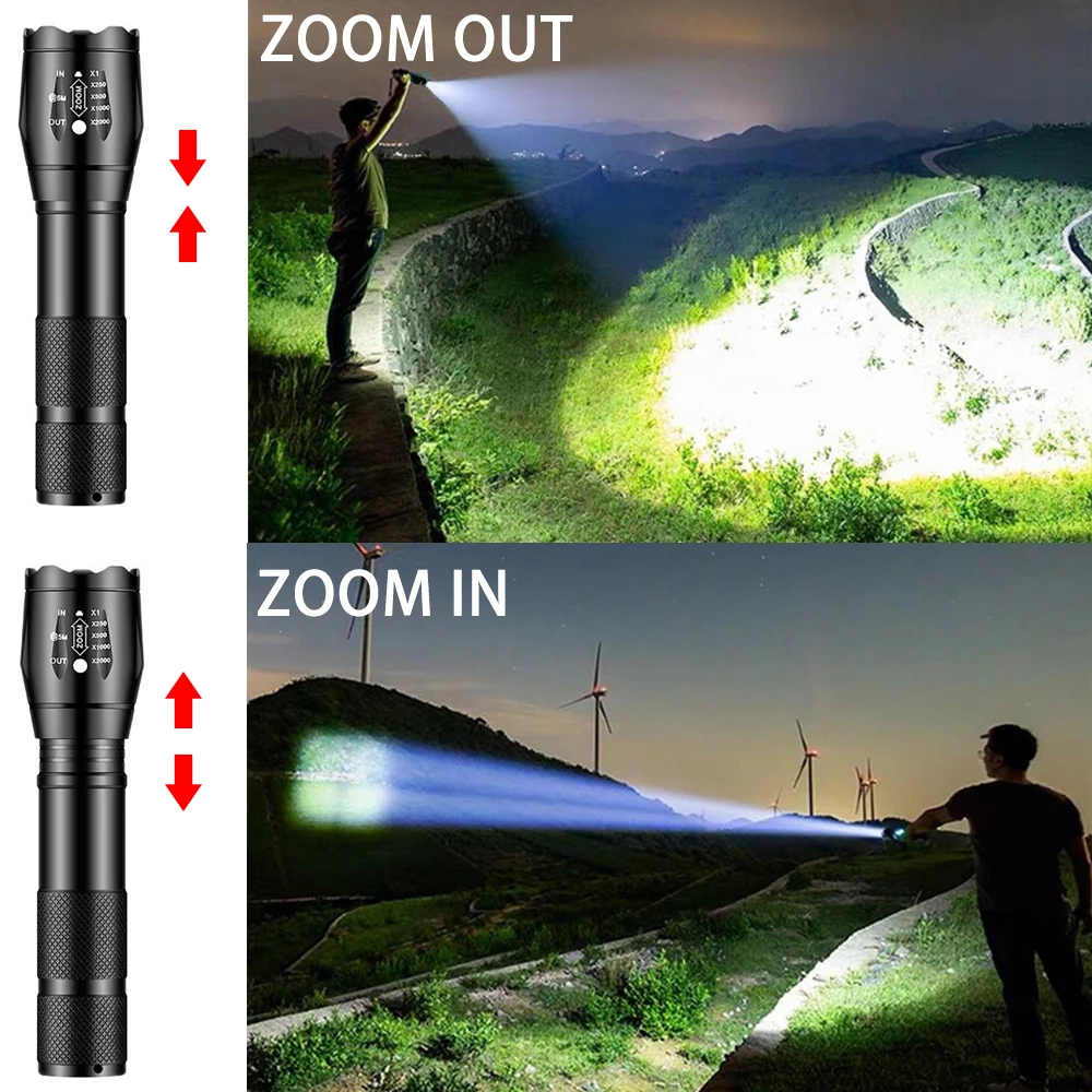best usb-c rechargeable flashlight Nitecore P23i 3000 Rechargeable Flashlight