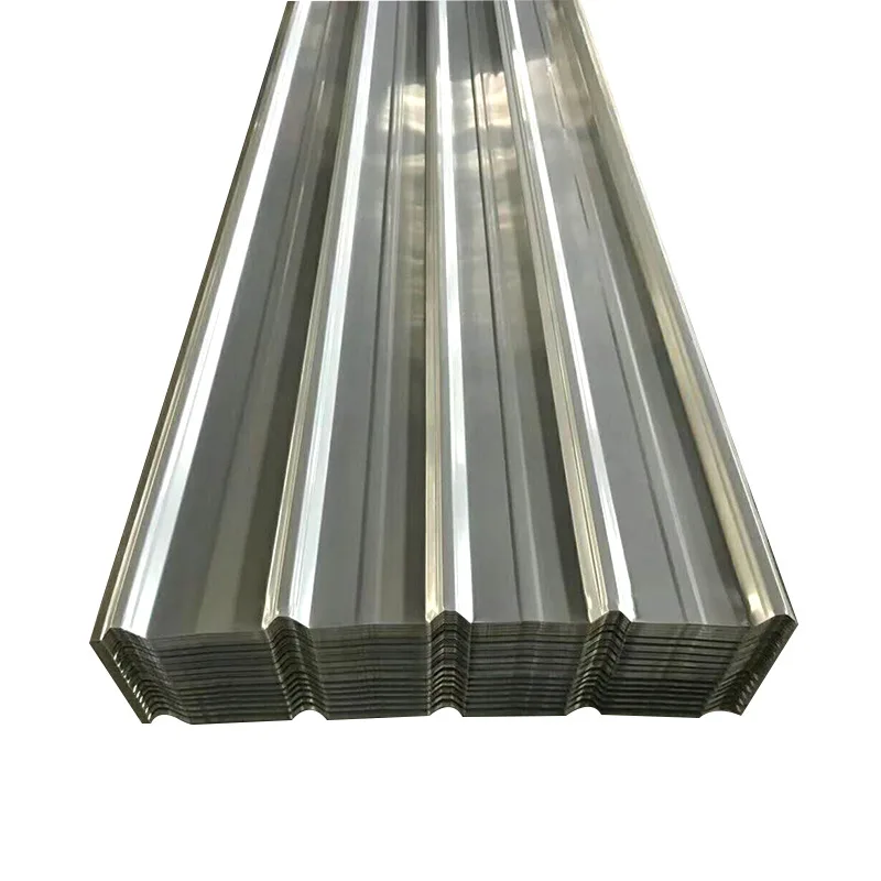High Quality 2mm Thick Corrugated Galvalume Steel Sheets Low Priced  Trapezoid Roofing Sheet ASTM Standard Galvalume Steel Sheet
