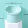 Thickened pet goblet bowl-blue