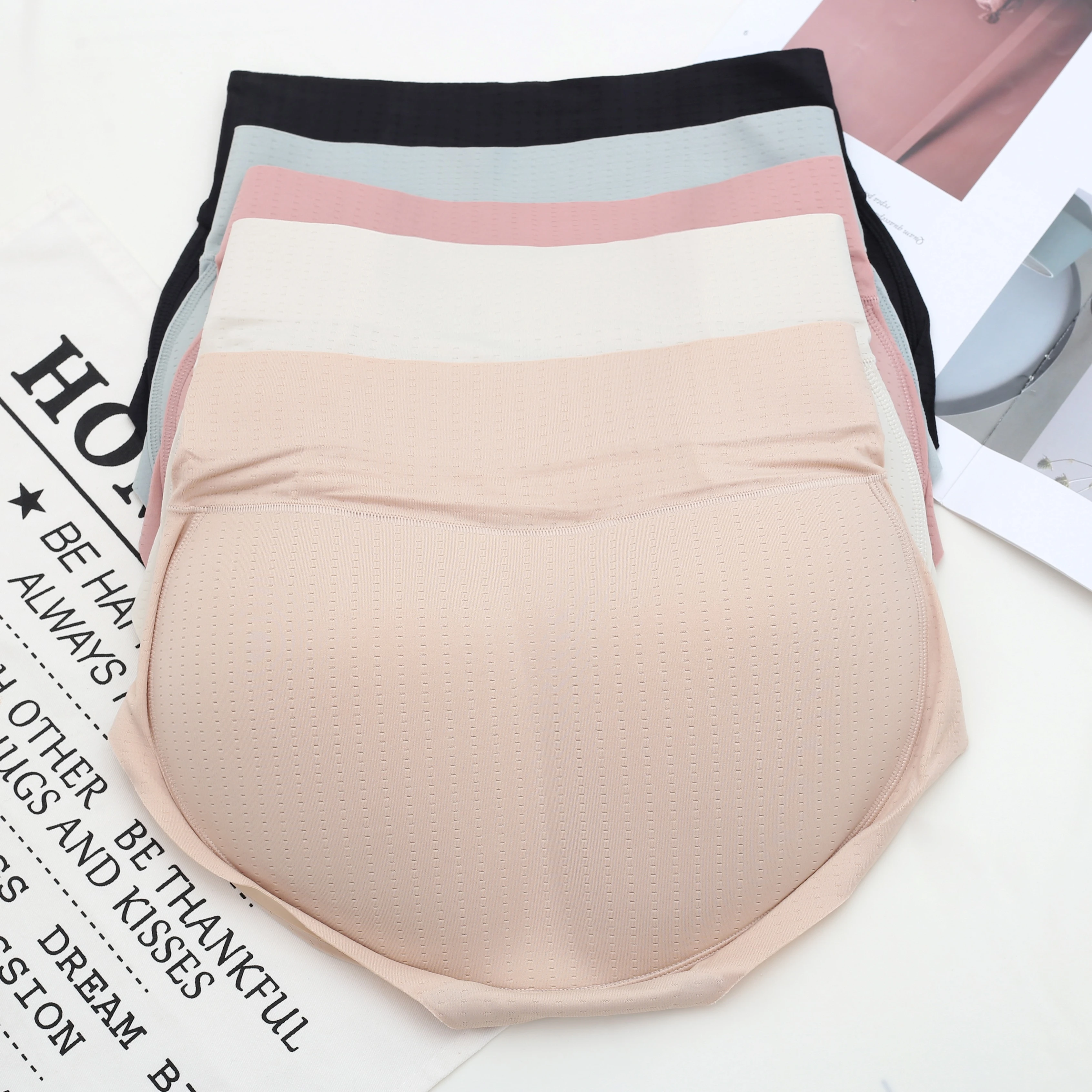 High Waist Hip Enhancer Panty for Women - Seamless Butt Lifter with Breathable Mesh, Tummy Control Shapewear Briefs