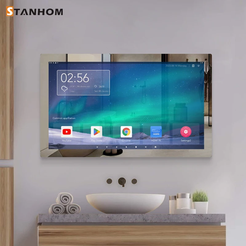 Android Smart Bathroom Mirror - STANHOM