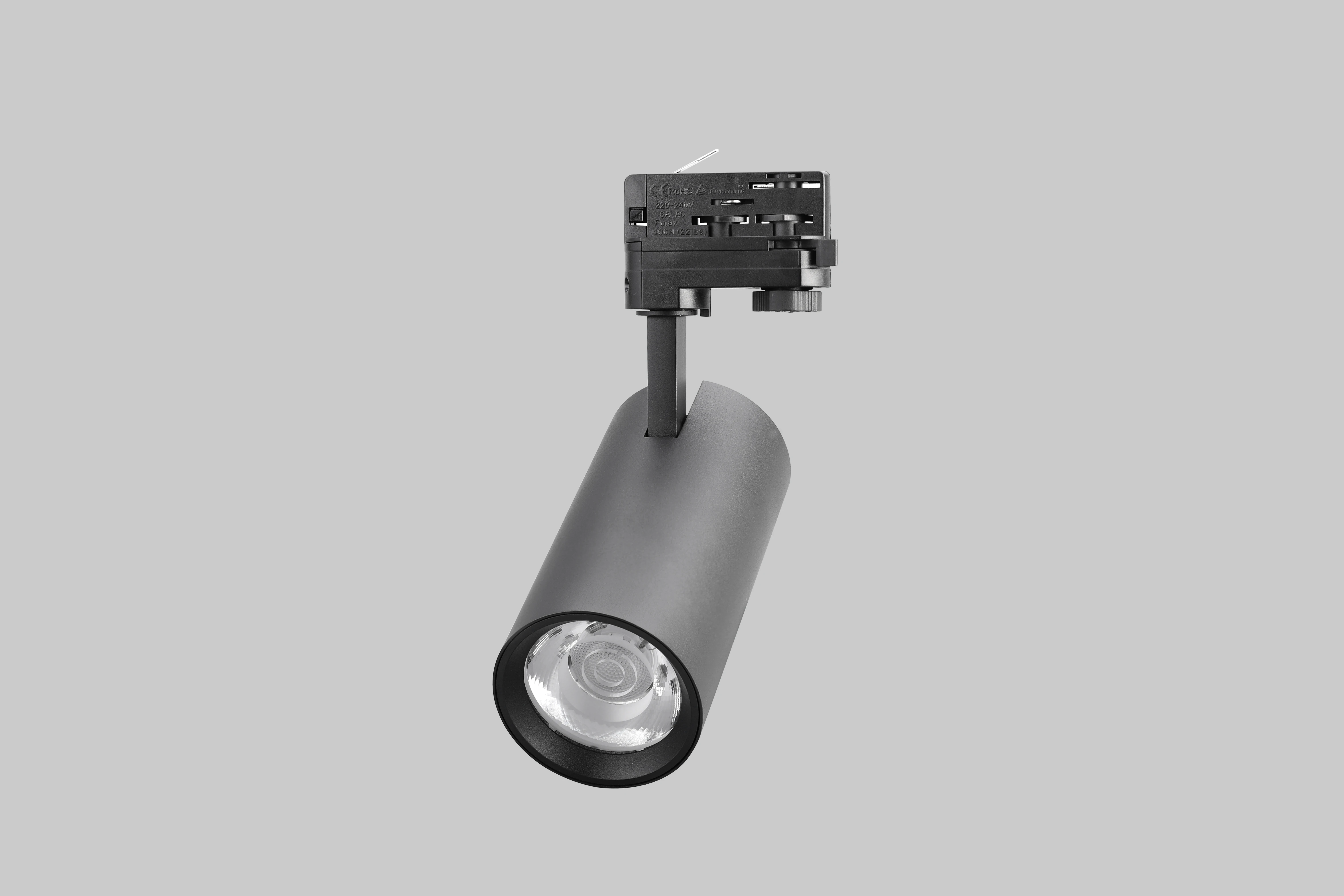 Celling Led Track Modern Ceiling Led Track Lighting Housing Fixtures Cob Spotlight ...