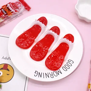 Cartoon Fun Play Snacks for Kids Halloween Fruit Gummies Casual Candy Play Supermarket Wholesale Bag Packaging Coated for Prank