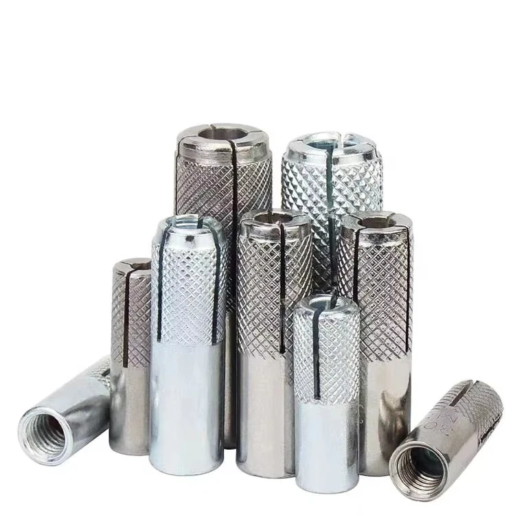 M6 M8 M10 M12 M16 Yellow White Blue Zinc Carbon Steel Expansion Bolt Machine Parts Inch System Concrete
