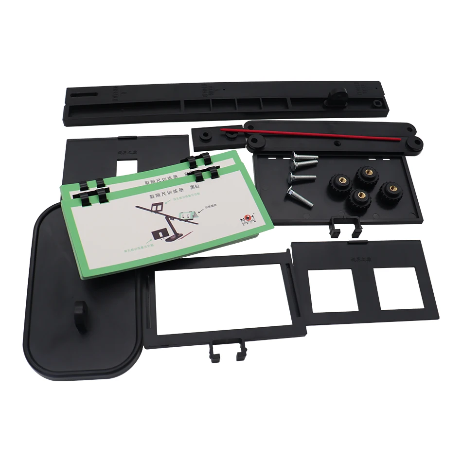 Amblyopia Monocular Vision Training Equipment Slit Ruler With Dull Correction Aperture