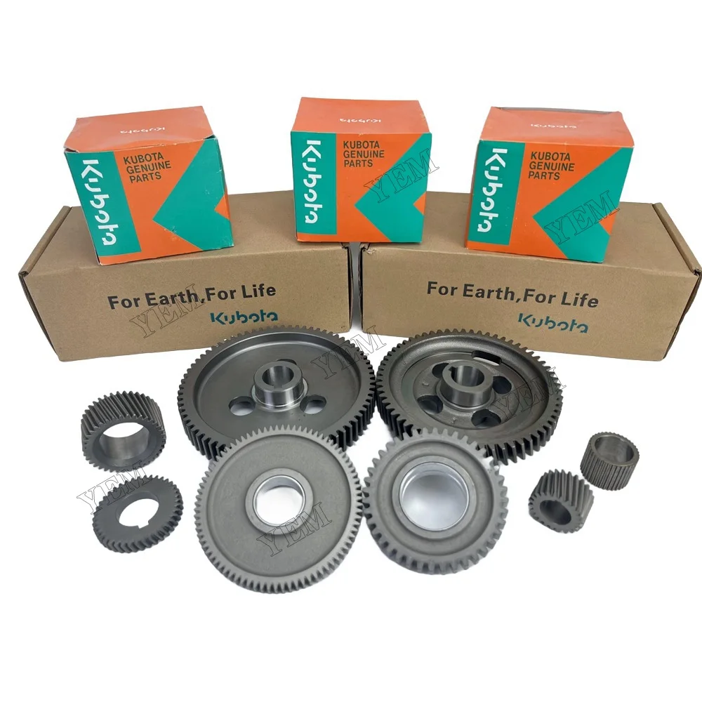 HOT Parts for Kubota D600 D640 D650 D750 D905 D950 D1102 DH1100 D1301 D1302 D1402 Crankshaft/Camshaft Gear Idler Gear Drive Gear