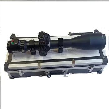 Sniper 10-50X60 SAL Rifle Scope 35mm Tube Side Parallax Adjustment Glass Etched Reticle Red Green I