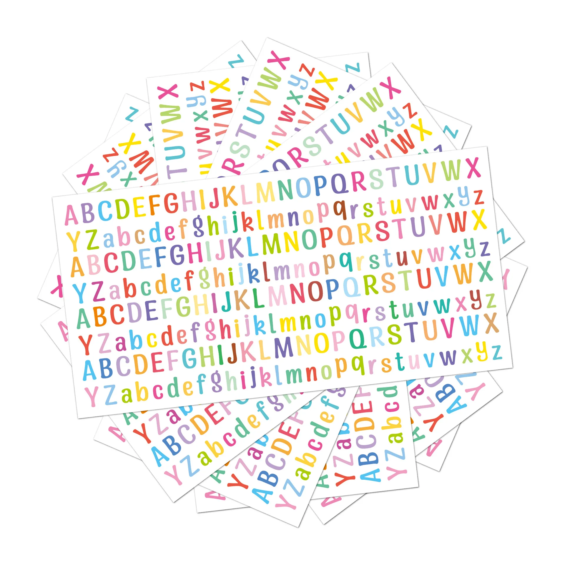Wholesale Alphabet Stickers - Customizable & Waterproof