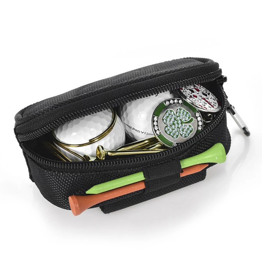 Сумка для мини-мячей гольфа сумка хранения Портативная на молнии мячей держатель