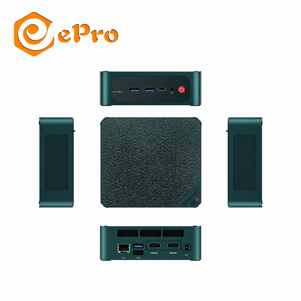 Beelink SER6 PROミニPC ベアボーン（メモリ/SSD/OSなし） ミニPC Beelink SER6 PRO 7735HS ベアボーン（メモリ・ストレージ無し