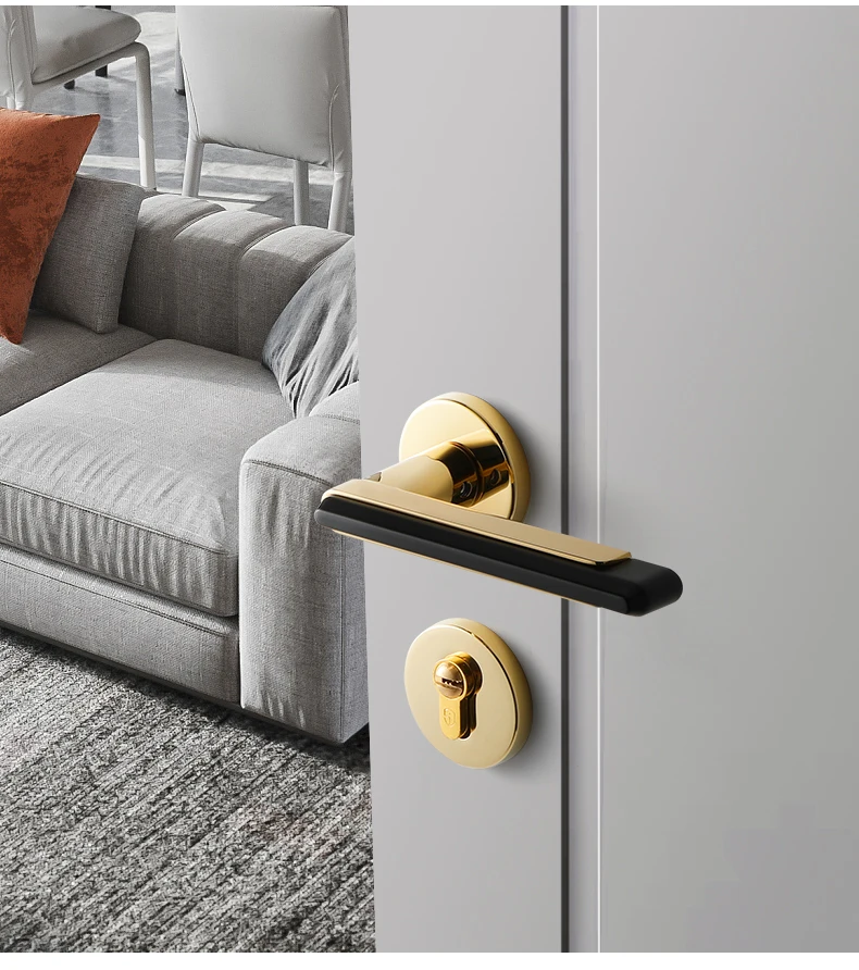 Haodi Door Handle Luxury For Bedroom Decoration Apartment Hotel House