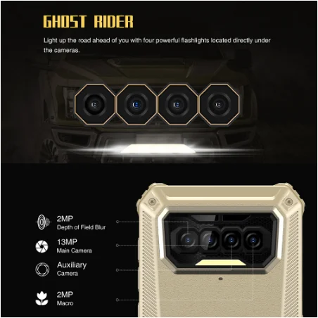 OUKITEL F150 B2021 - Durable IP68/69K Smartphone with