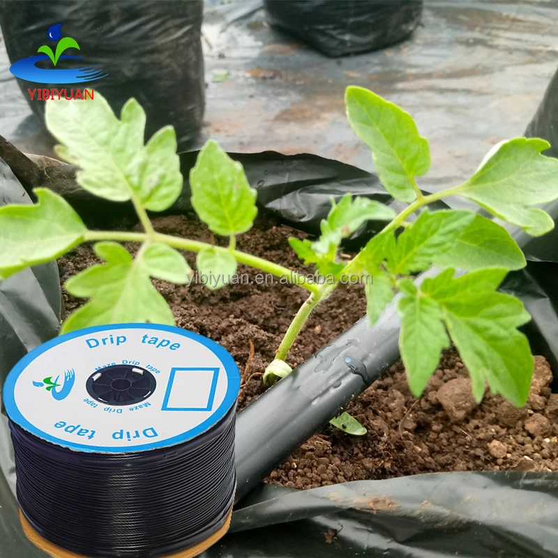 Watering Manguera De Riego Por Goteo Flat Hose Double Emitters 16mm Irrigation Drip Tape Connector