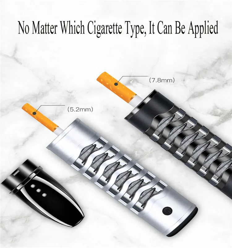Lazy Cigarette Holder Does Not Drop Cigarette Ash Car Indoor Smoking Artifact with a Rechargeable Lighter One Individual Environ