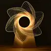 Warm light-Rechargeable Dutch windmill