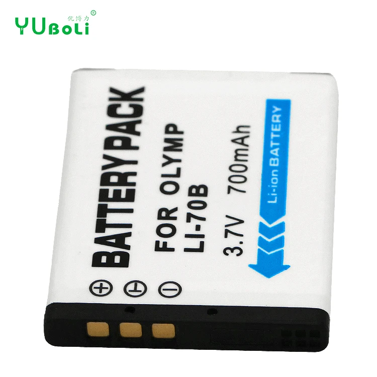 Batteria Li-70B Per Olympus VG-110, 120, 130, 140, 150, 160, FE-4020, FE-4040, FE-5040, X-940 - 3