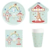 7 inch plate, 9 inch plate, 9 oz cup, 33*33 napkins