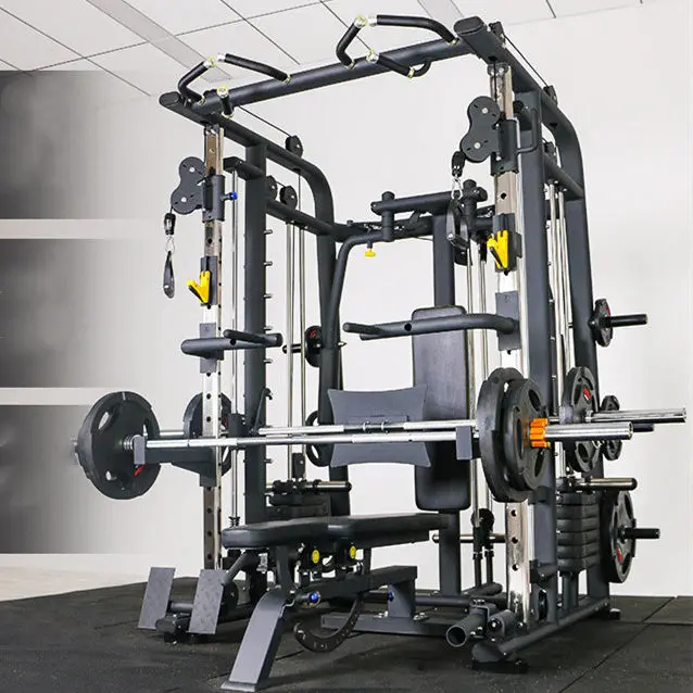 TOPTONS Custom Equipments Gym Bench Smith Rack Machine Cable Smith Machine Smith Rack