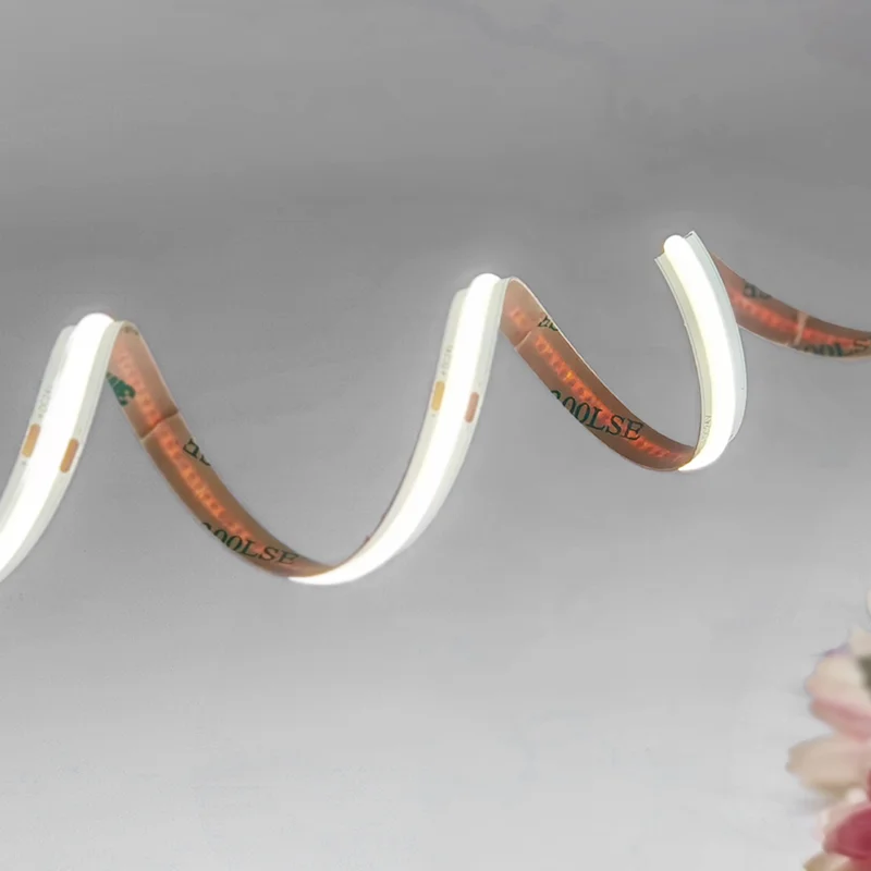 12V 24V Controller Connector Flexible Led 10M 2700K 3000K Warm White Cob Led Strip Light Dc for Home Bedroom