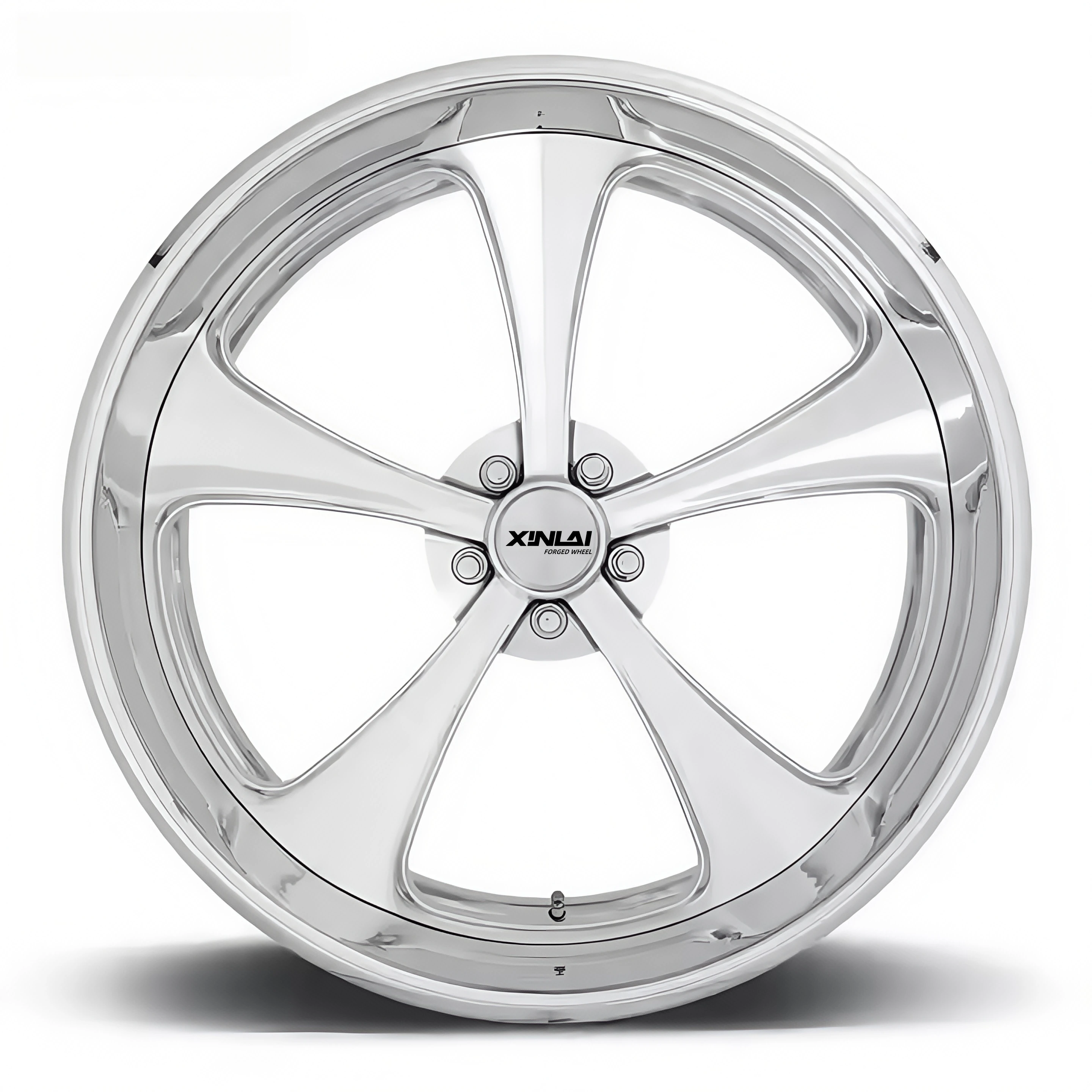 XINLAI Luxury Deep Concave Forged 2 Piece 5x114.3 5x120 5x130 6x139.7 Alloy Chrome Wheels 20 22 24 Inch for BMW AUDI A7 A8 - Image 4